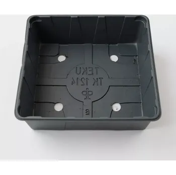 zahradní miska TEKU TK 1214 šedá