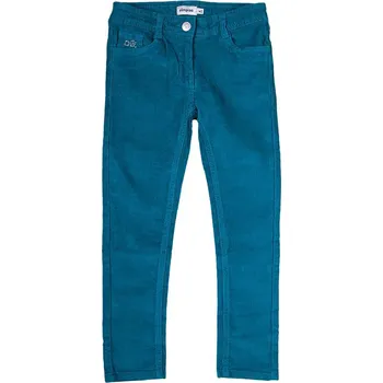 Dívčí kalhoty Dívčí manšestrové kalhoty tyrkysové Olimpias, vel. 140