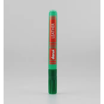 BARVA NA KOŽENÉ VÝROBKY 6ml ZELENÁ FIXA NA RENOVACI A ZDOBENÍ