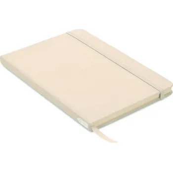 Zápisník A5, RPET obálka Note Rpet - Světle Bílá