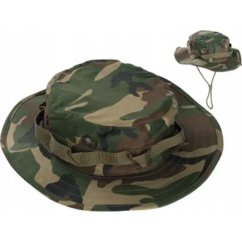 Klobouk Pánský vojenský klobouk Mil-Tec Vietnam Jungle Hat US - Woodland M