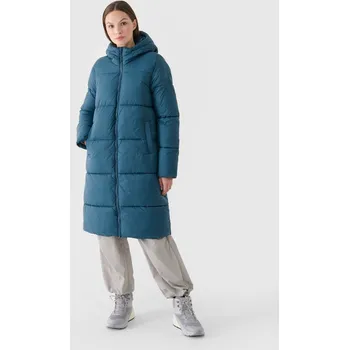 Dámský kabát 4F dámská péřová bunda s kapucí 4F velikost S