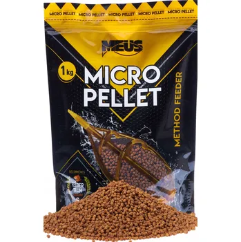 Pelety pro method feeder Meus Durus 2mm - Česnek 1kg