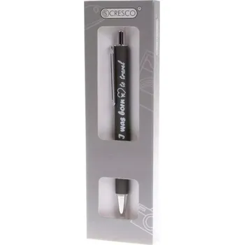 Propiska automatická modrá Cresco