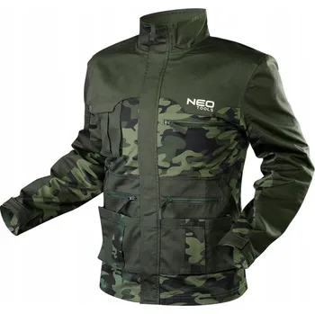 Pánská mikina NEO MASKÁČOVÁ MIKINA PRACOVNÍ BUNDA CAMO SURVIVAL ZESÍLENÁ 81-211 XL/54
