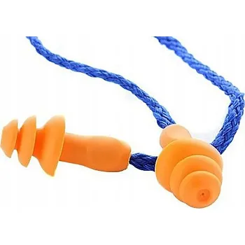 Špunt do uší Špunty do uší zátkové chrániče sluchu na spaní 1 pár opakovaně použitelné silikonové