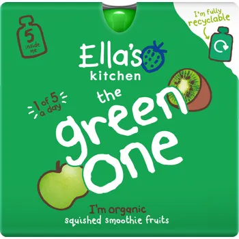 Ella's Kitchen BIO Green One Kiwi s jablkem a banánem (5x90 g)
