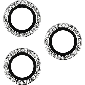 Tvrzené sklo HARD DIAMOND na čočky fotoaparátu pro iPhone 17 Pro-17 Pro Max silver