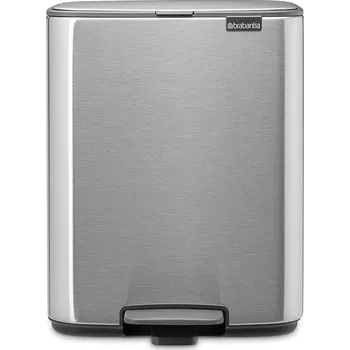 Odpadkový koš Brabantia, Odpadkový koš pedálový Bo, 12 l, matná ocel - Formadore