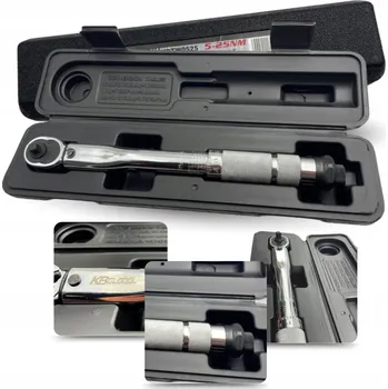 Klíč Přesný momentový KLÍČ 5-25Nm KB Global 1/4" do dílny