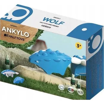 ostatní stavebnice Magnetický Skládací Ankylosaurus Halftoys