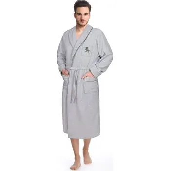 Pánský župan Pánský župan Dorota FR-118 Světle šedá 2XL