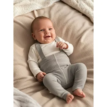 Čepice Sinsay - Bavlněná souprava z žebrovaného úpletu - bílá - 893FW-00X - 893FW-00X-80