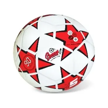 Dětský míč Fotbalový míč - červená hvězda