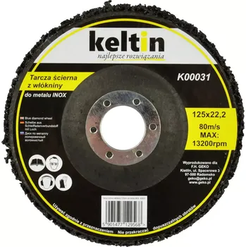 Příslušenství k brusce GEKO K00031 Netkaný brusný kotouč 125mm na kov GEKO K00031