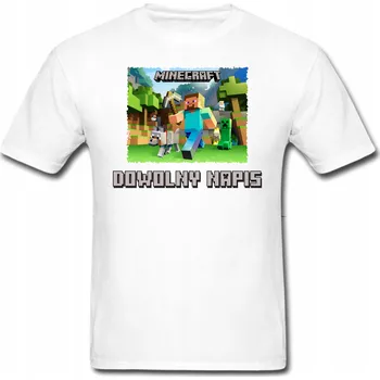 Chlapecké tričko MINECRAFT tričko film 2025 s vlastním potiskem STEVE dětské 122 134