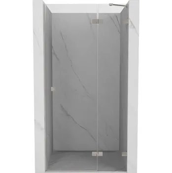 Mexen Lunar sprchové dveře otočné pravé 95 cm, transparentní, kartáčovaný nikl - 834-095-000-97-00-P Sprchové dveře
