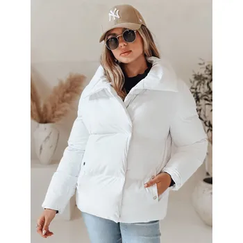 Dámská parka Dstreet Dámská zimní bunda LARO TY1994 Barva: Bílá, Velikost: M