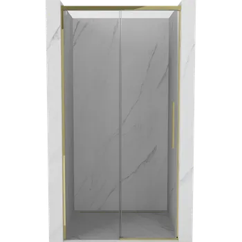Sprchové dveře Mexen Rox sprchové dveře posuvné 115 cm, transparentní, zlaté - 8C2-115-000-50-00 Sprchové dveře