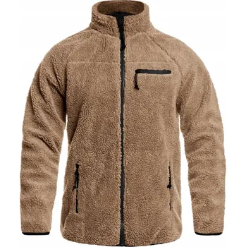 Pánská softshellová bunda Brandit pánská bunda bez kapuce Teddyfleece Jacket, velikost XXL