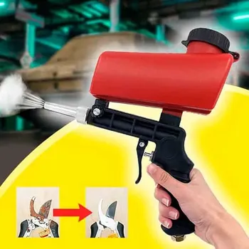 dílenský stroj Satra S-SG6PS pískovačka s nástavci 850 ml