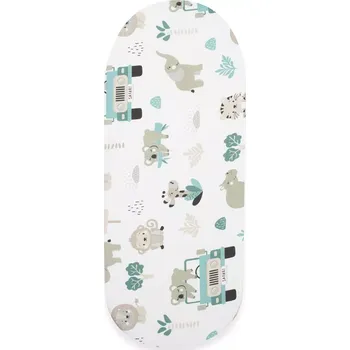 Bavlněné prostěradlo do kočárku NEW BABY Safari 35 × 75 cm