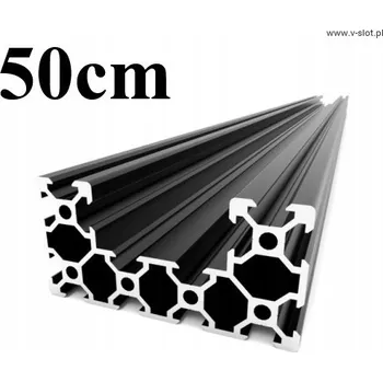 Stavební profil KONSTRUKČNÍ HLINÍKOVÝ PROFIL C-BEAM 40x80 50CM