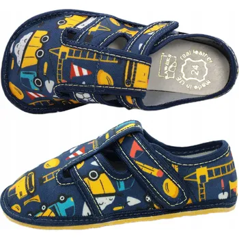 Chlapecké bačkory 24 RAWEKS papučky papuče lehké elastické sklápěčky BAREFOOT 15,2 cm