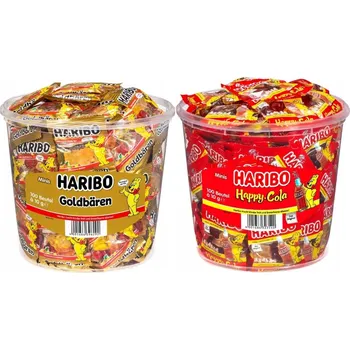 Bonbon Želé Bonbony Goldbaren Happy Cola mini 200ksx10g 2kg - Haribo