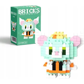 ostatní stavebnice Kočka Gelatoni Mini Stavebnice Bricks postavičky z pohádek 3D pro děti dárek hit