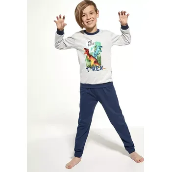 Chlapecké pyžamo Chlapecké pyžamo Cornette Kids T-Rex 478/127 velikost 98/104