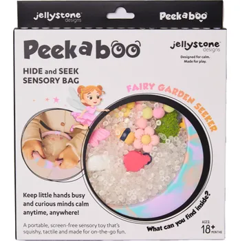 Hračka pro nejmenší Jellystone Designs - Peekaboo senzorická kapsa: Víly