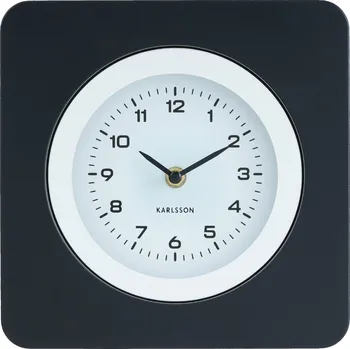 Hodiny Karlsson, Nástěnné hodiny New Vintage, černé matné - Formadore
