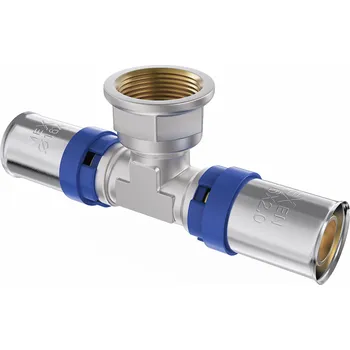 Fitinka Mexen PEX-P lisovací T-kus, lisovaný PEX 25 x 3/4 GW x 25 - W97132-2534F25-00 PEX Tvarovky lisované