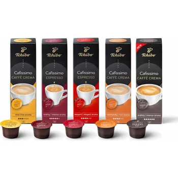 Kapsle do kávovarů Cafissimo Tchibo Cafissimo Caffe Crema 50 ks