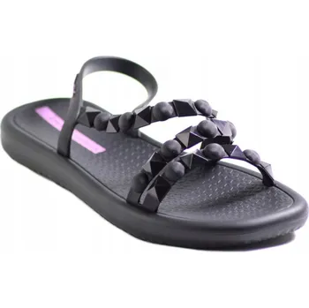 Dámské sandále Dámské sandály Ipanema černé ploché velikost 39 syntetické prodyšné voděodolné