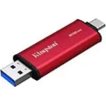 Kingston Dual Portable/512GB/SSD/Externí/Červená/5R