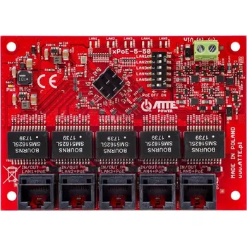 Switch Switch Atte XPOE-5-50-OF 5 portů 10/100/1000 Mbps