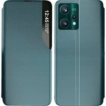Pouzdro na mobilní telefon Flipové pouzdro View pro Realme 9 Pro 5G, zelené