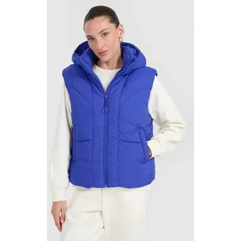 Dámská vesta Vesta s syntetickou výplní - modrá
