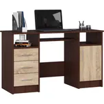 Počítačový stůl Ana wenge/dub sonoma