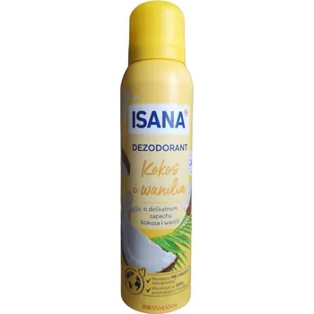 Isana deodorant kokos a vanilka s jemnou vůní kokosu a vanilky 24 h