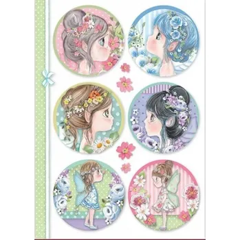 Umělecký papír Rýžový papír A4 pro tvoření - DFSA4414