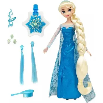 Panenka Disney Frozen Princezna Elsa s vlasovými doplňky