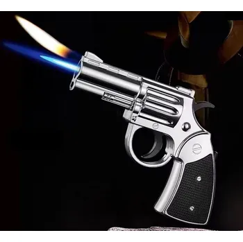 Příslušenství pro sportovní střelbu zapalovač - revolver stříbrný 401revS