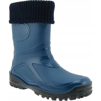 Chlapecké holínky Demar dětské sněhule modré velikost 36