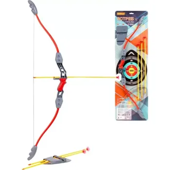 Dětská zbraň dětský luk Hawk s přísavkovými šípy a toulcem