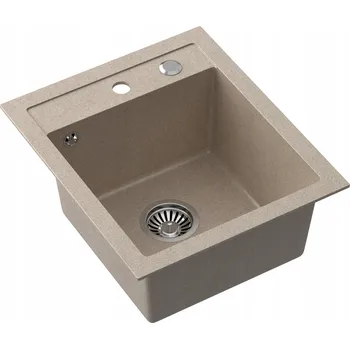 Granitový dřez Jednokomorový dřez Quadron Johnny granit béžový
