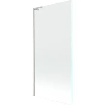 Vanová zástěna Mexen Next L vanová zástěna 1-křídlová 90 x 150 cm, transparentní, kartáčovaný nikl - 895-090-000-03-00-97 Vanové zástěny