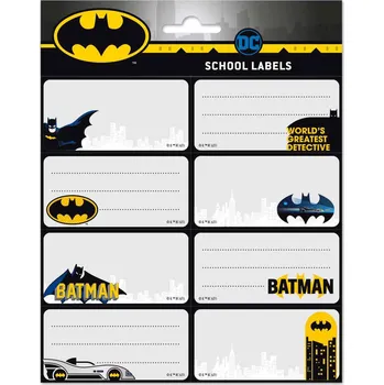 samolepka Samolepky do sešitu Batman Grupoerik 16 ks